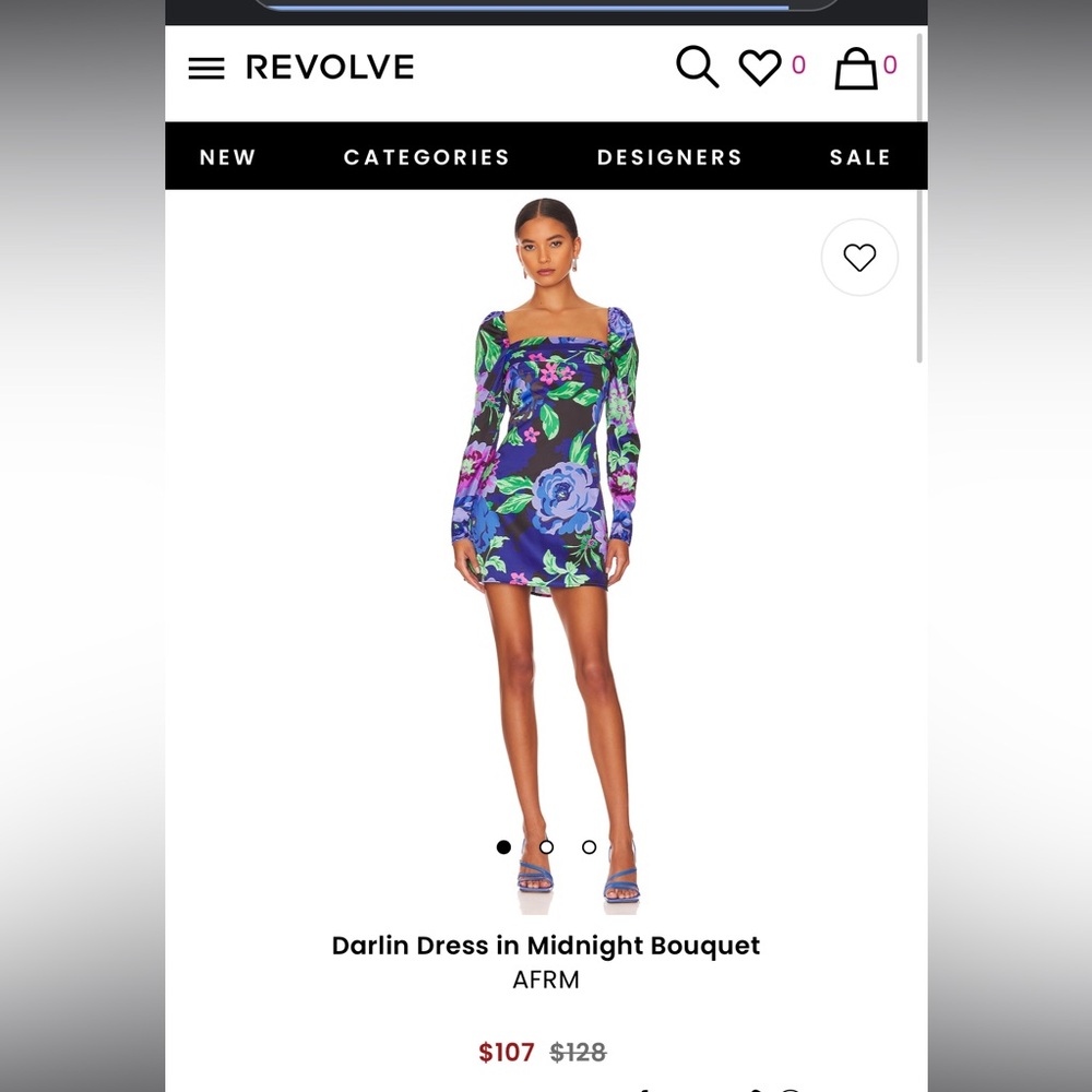 NWT AFRM Dress